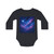 Ethereal Star Garden - Baby Long-Sleeve Organic Bodysuit