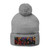 Curiosity in Motion - Pom-Pom Knit Cap (Embroidery)