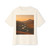 Golden Hour Valley - Unisex Oversized Boxy Tee