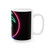 Neon Paradise - Ceramic Mug, (11oz, 15oz)