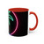 Neon Paradise - Accent Coffee Mug (11, 15oz)