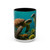 Dancing Sea Turtles - Accent Coffee Mug (11, 15oz)