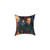 Curiosity in Motion - Square Poly Canvas Pillow