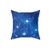 Ethereal Star Garden - Spun Polyester Square Pillow