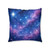 Ethereal Star Garden - Tufted Floor Pillow, Square