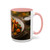 Harvest Elegance - Accent Coffee Mug (11, 15oz)