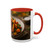 Harvest Elegance - Accent Coffee Mug (11, 15oz)