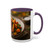 Harvest Elegance - Accent Coffee Mug (11, 15oz)