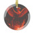 Eternal Flame Ascent - Glass Ornaments