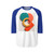 Dynamic Essence - Unisex Three-Quarter Sleeve Raglan Shirt