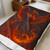 Eternal Flame Ascent - Velveteen Plush Blanket