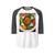 Gourmet Harvest - Unisex Three-Quarter Sleeve Raglan Shirt Gourmet Harvest - Unisex Three-Quarter Sleeve Raglan Shirt