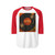 Groovy Vinyl Vibes - Unisex Three-Quarter Sleeve Raglan Shirt