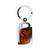 Eternal Flame Ascent - Rectangle Photo Keyring
