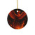 Eternal Flame Ascent - Ceramic Ornament, 4 Shapes