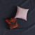 Eternal Flame Ascent - Square Pillow - Pink Back