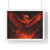 Eternal Flame Ascent - Horizontal Framed Poster
