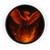 Eternal Flame Ascent - Wall Clock