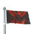 Eternal Flame Ascent - Double Sided Flag