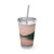 Whispers of Harmony - Sunsplash Tumbler with Straw, 16oz
