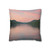 Whispers of Harmony - Square Poly Canvas Pillowcase