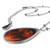 Eternal Flame Ascent - Oval Necklace