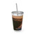 Silent Wilderness - Sunsplash Tumbler with Straw, 16oz
