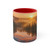 Silent Wilderness - Colorful Accent Mugs, 11oz
