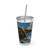 Skyward Soar - Sunsplash Tumbler with Straw, 16oz