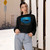 Deep Sea Adventure - Women's Cropped Fleece Pullover