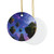 Ethereal Dreamscape - Decorative Ceramic Ornaments, Double-Sided (1pc, 3pcs, 5pcs, 10pcs)