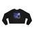 Ethereal Dreamscape - Women's Cropped Fleece Pullover
