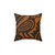 Echoes of Ancestors - Faux Suede Square Pillow