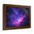 Cosmic Frontier - Framed Poster, Multi-Color