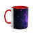 Cosmic Frontier - Two-Tone Coffee Mugs, 11oz