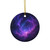 Cosmic Frontier - Decorative Ceramic Ornaments, Double-Sided (1pc, 3pcs, 5pcs, 10pcs)