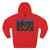 City Grid Harmony - Three-Panel Fleece Hoodie