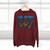 City Grid Harmony - Three-Panel Fleece Hoodie