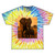 Majestic Elephant Guardian - Unisex Tie Dye Cotton Tee