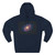 Luminous Galactic Halo - Three-Panel Fleece Hoodie