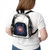 Luminous Galactic Halo - Clear Stadium Backpack