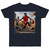Unleash the Fury: Basketball Slam Dunk - Single Jersey T-shirt