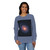 Luminous Galactic Halo - Unisex French Terry Raglan Crewneck