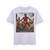 Unleash the Fury: Basketball Slam Dunk - Men's Acid Washed Heavy Oversize Tee