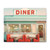 Retro Diner - Matte Canvas, Stretched, 1.25"