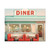 Retro Diner - Matte Canvas, Stretched, 1.25"