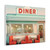 Retro Diner - Matte Canvas, Stretched, 1.25"