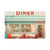 Retro Diner - Matte Canvas, Stretched, 1.25"