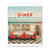 Retro Diner - Matte Canvas, Stretched, 1.25"