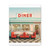 Retro Diner - Matte Canvas, Stretched, 1.25"